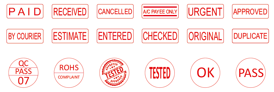 Phrase Stamps